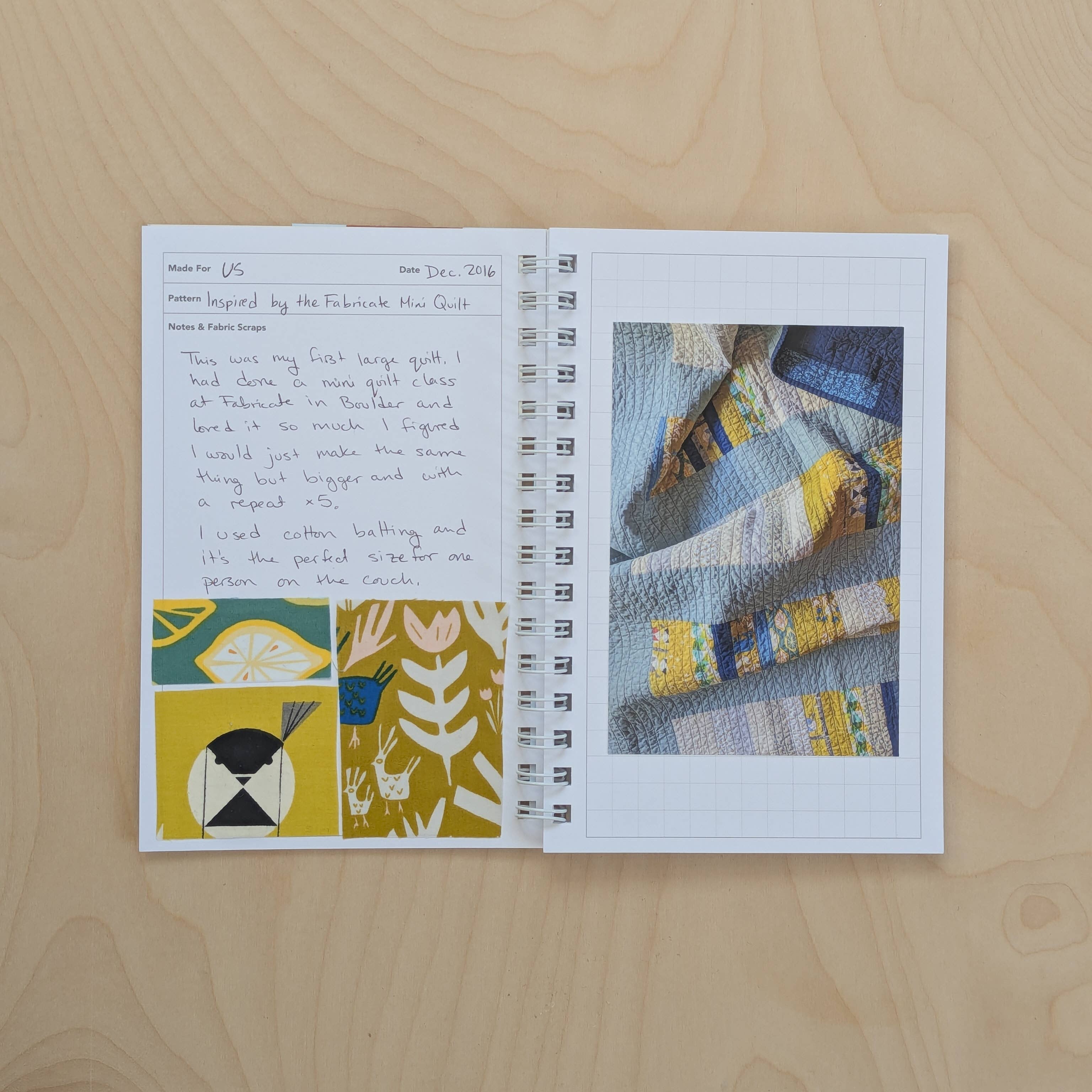 Quilt Journal