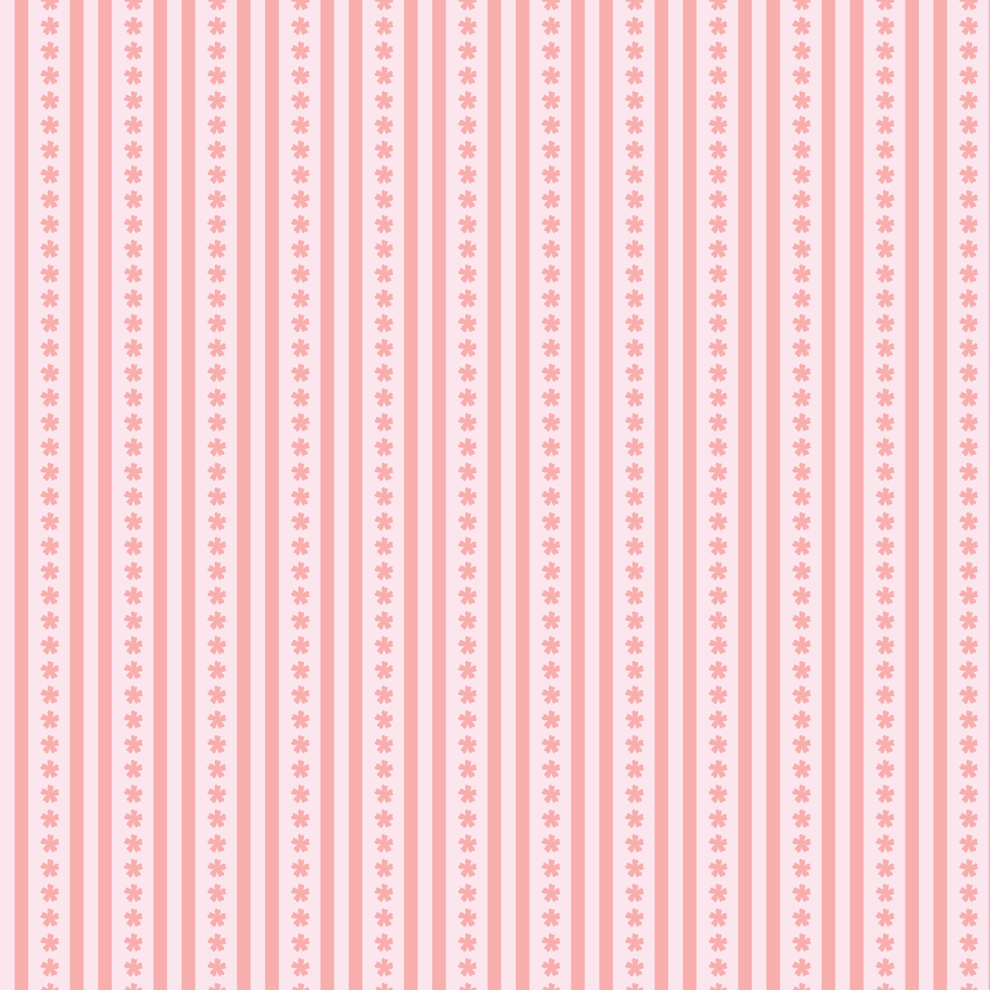 PRE-ORDER - Sweet Stripe in Pink - Bookworm - Cloud9 Fabric - Quilting Fabric by the Yard