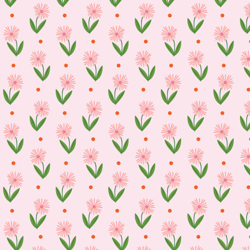 Floral Footnotes - Bookworm - Cloud9 Fabric - Quilting Fabric by the Yard