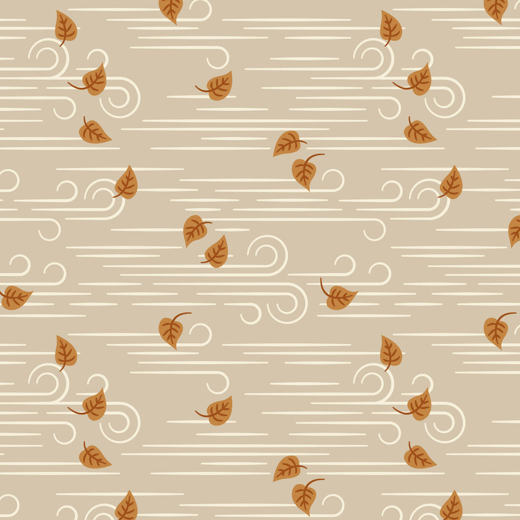PRE-ORDER - Windswept in Gray - Falling into Autumn - Cloud9 Fabric - Quilting Fabric by the Yard