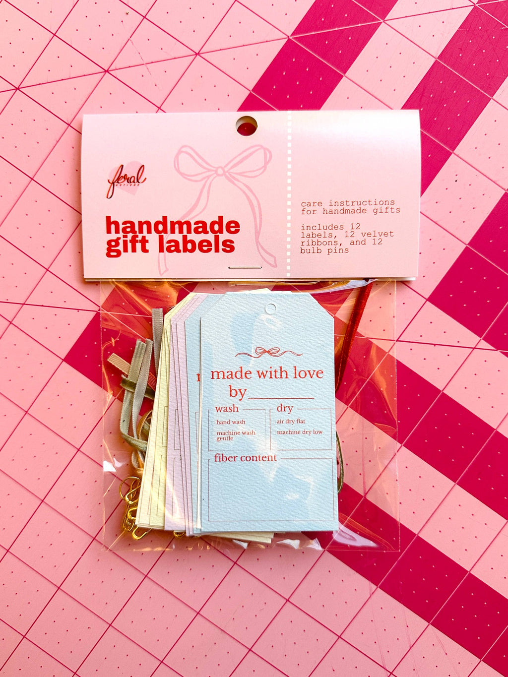 Handmade gift tags