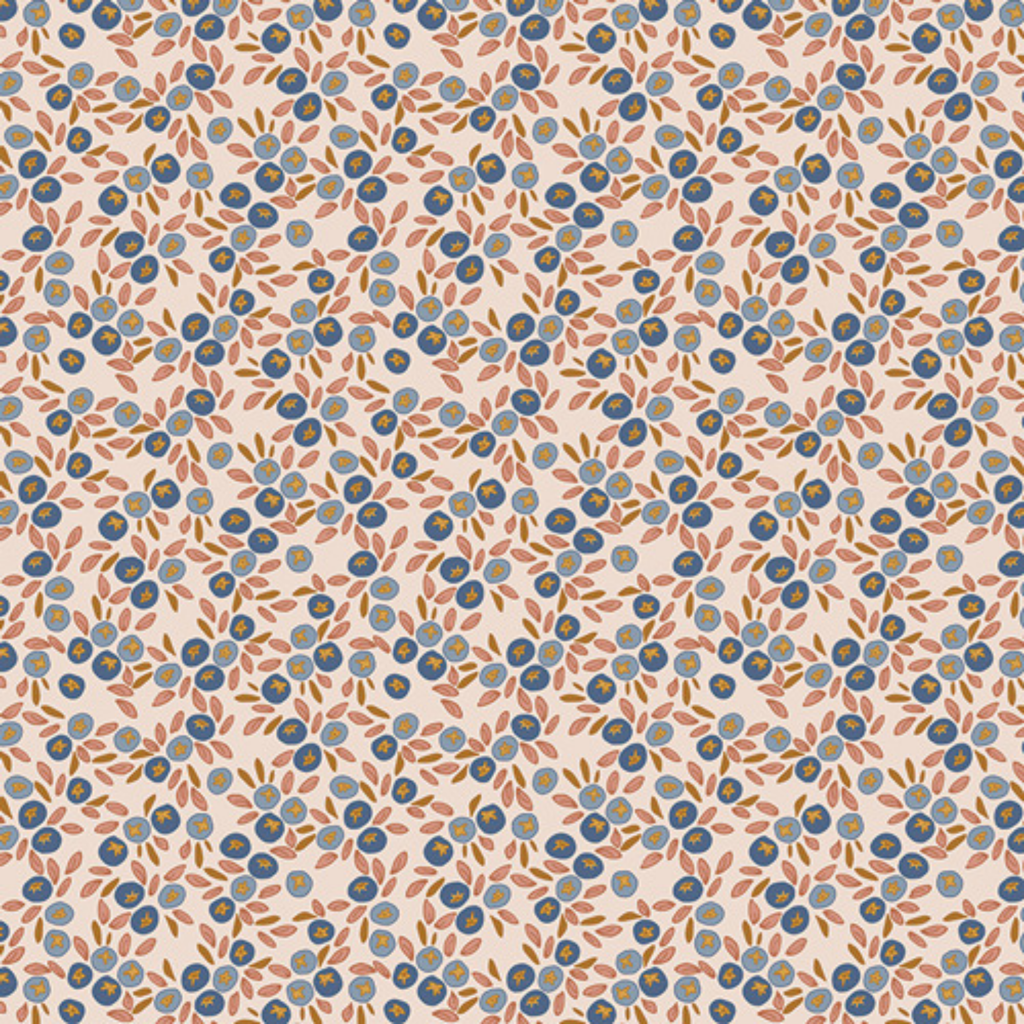Blueberry Hill - Summer Homestead - Art Gallery Fabric - Quilting Fabric by the Yard