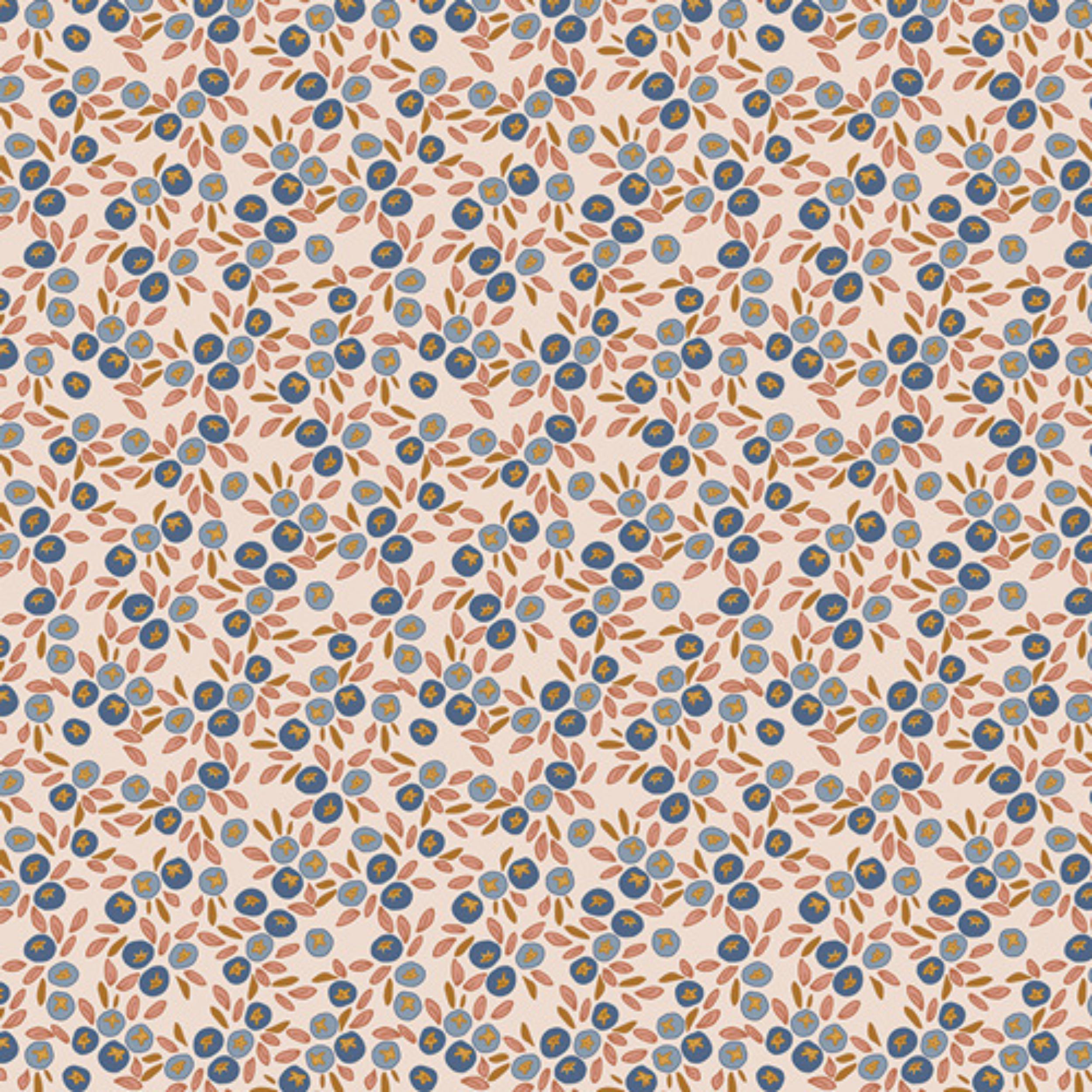 Blueberry Hill - Summer Homestead - Art Gallery Fabric - Quilting Fabric by the Yard