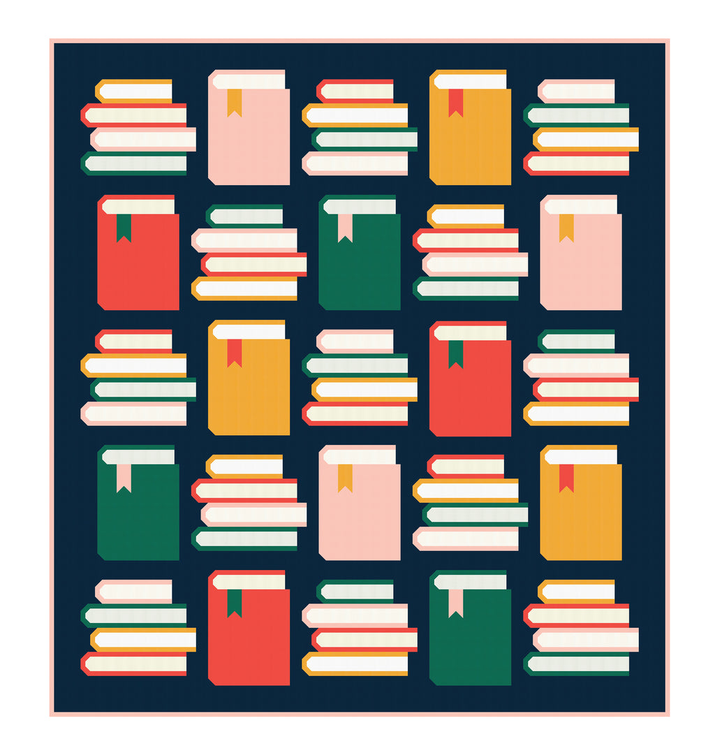 Book Nook Quilt Pattern - Pen + Paper Patterns