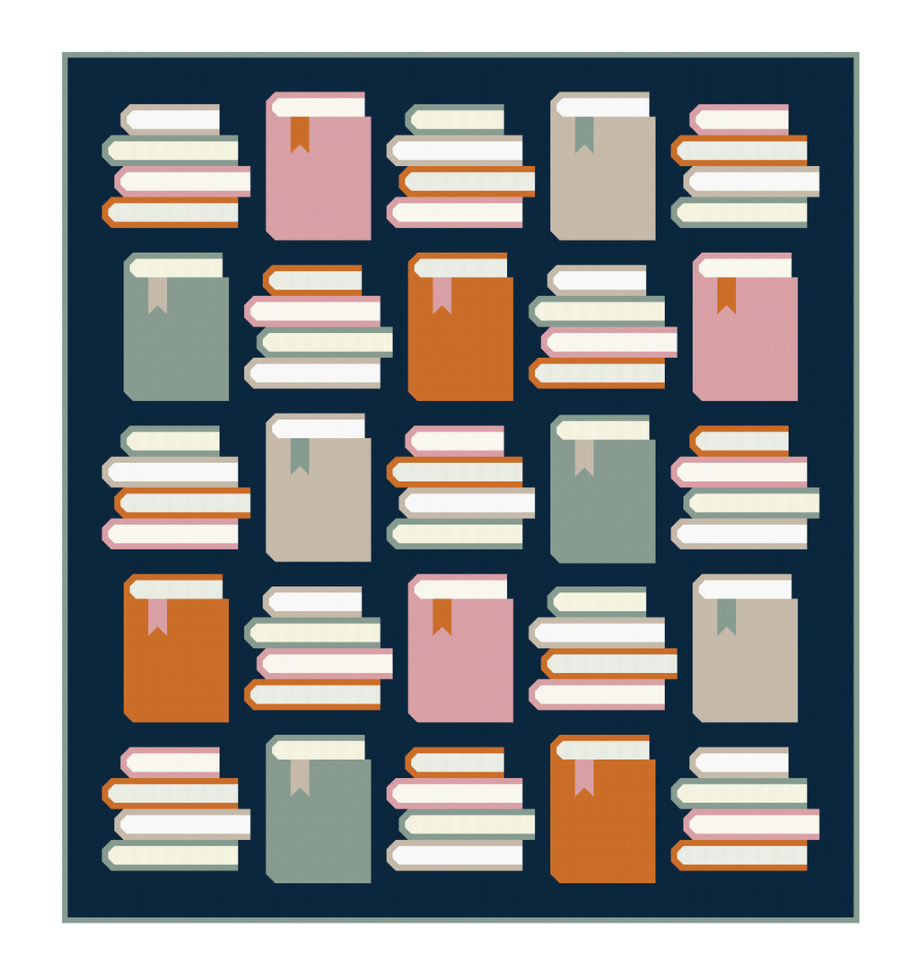 Book Nook Quilt Pattern - Pen + Paper Patterns