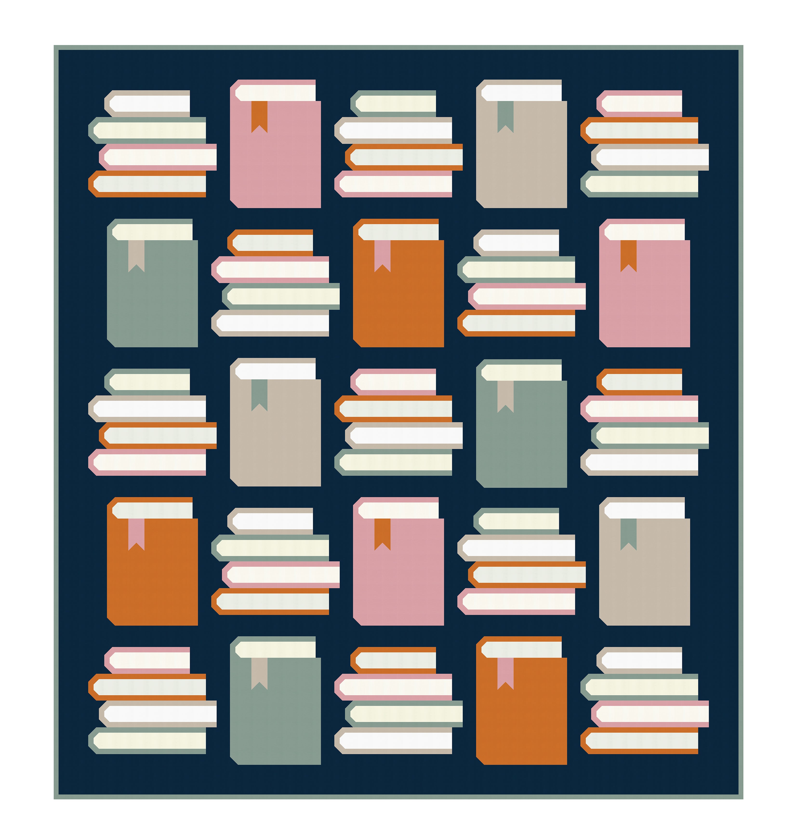 Book Nook Quilt Pattern - Pen + Paper Patterns