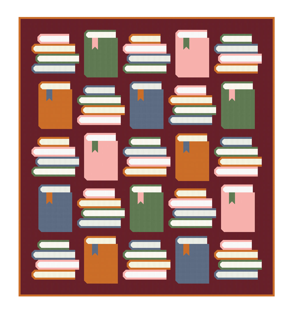Book Nook Quilt Pattern - Pen + Paper Patterns