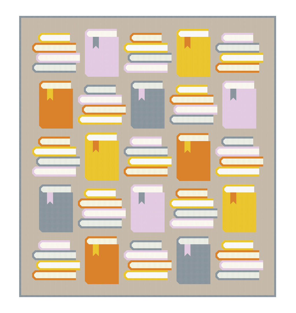 Book Nook Quilt Pattern - Pen + Paper Patterns
