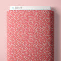 PRE-ORDER - Little Seeds in Coral - Bookworm - Cloud9 Fabric - Quilting Fabric by the Yard