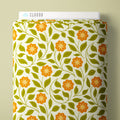 PRE-ORDER - Trailing Blooms in Yellow - Bountiful Acre - Cloud9 Fabric - Quilting Fabric by the Yard