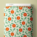 PRE-ORDER - Trailing Blooms in Red - Bountiful Acre - Cloud9 Fabric - Quilting Fabric by the Yard