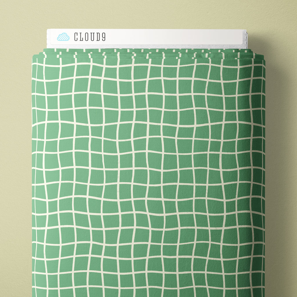 PRE-ORDER - Furrows in Teal - Bountiful Acre - Cloud9 Fabric - Quilting Fabric by the Yard