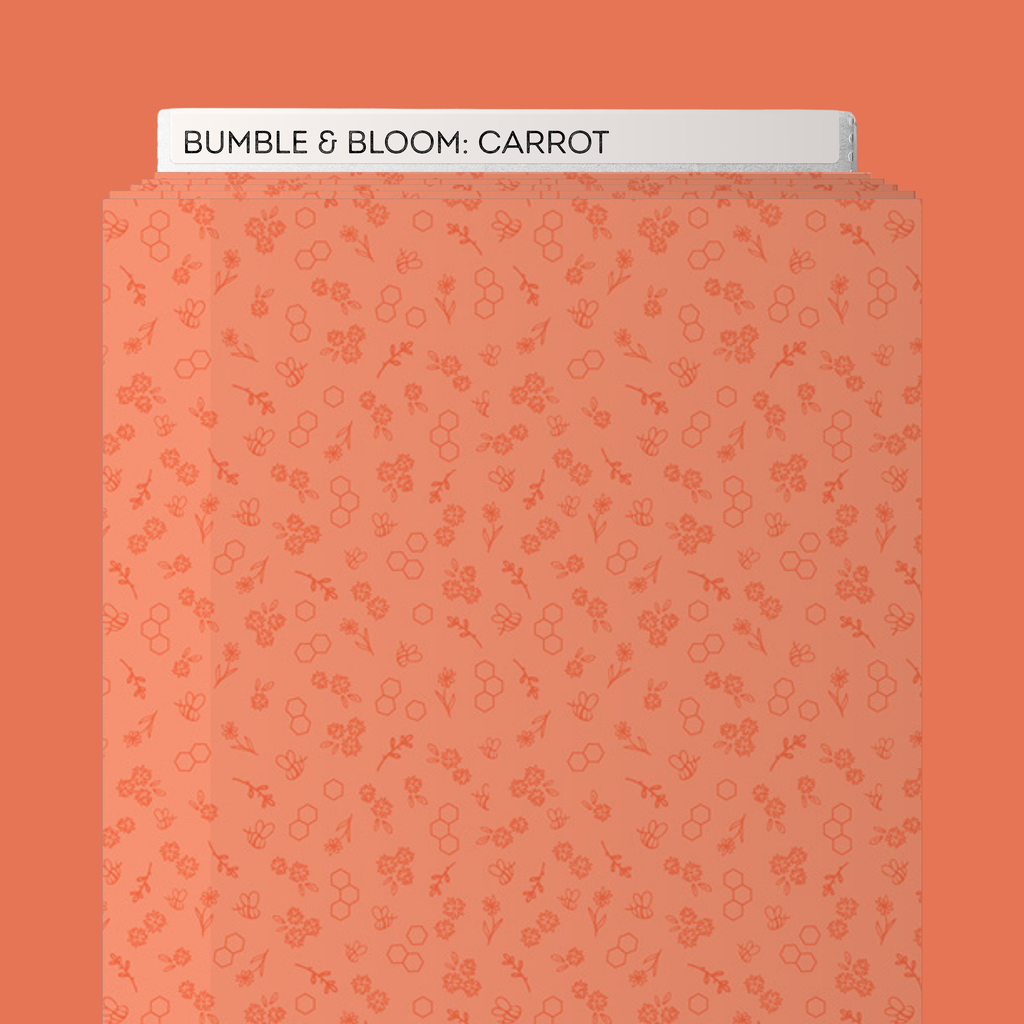 Carrot - Bumble & Bloom - Art Gallery Fabric - Quilting Fabric by the Yard