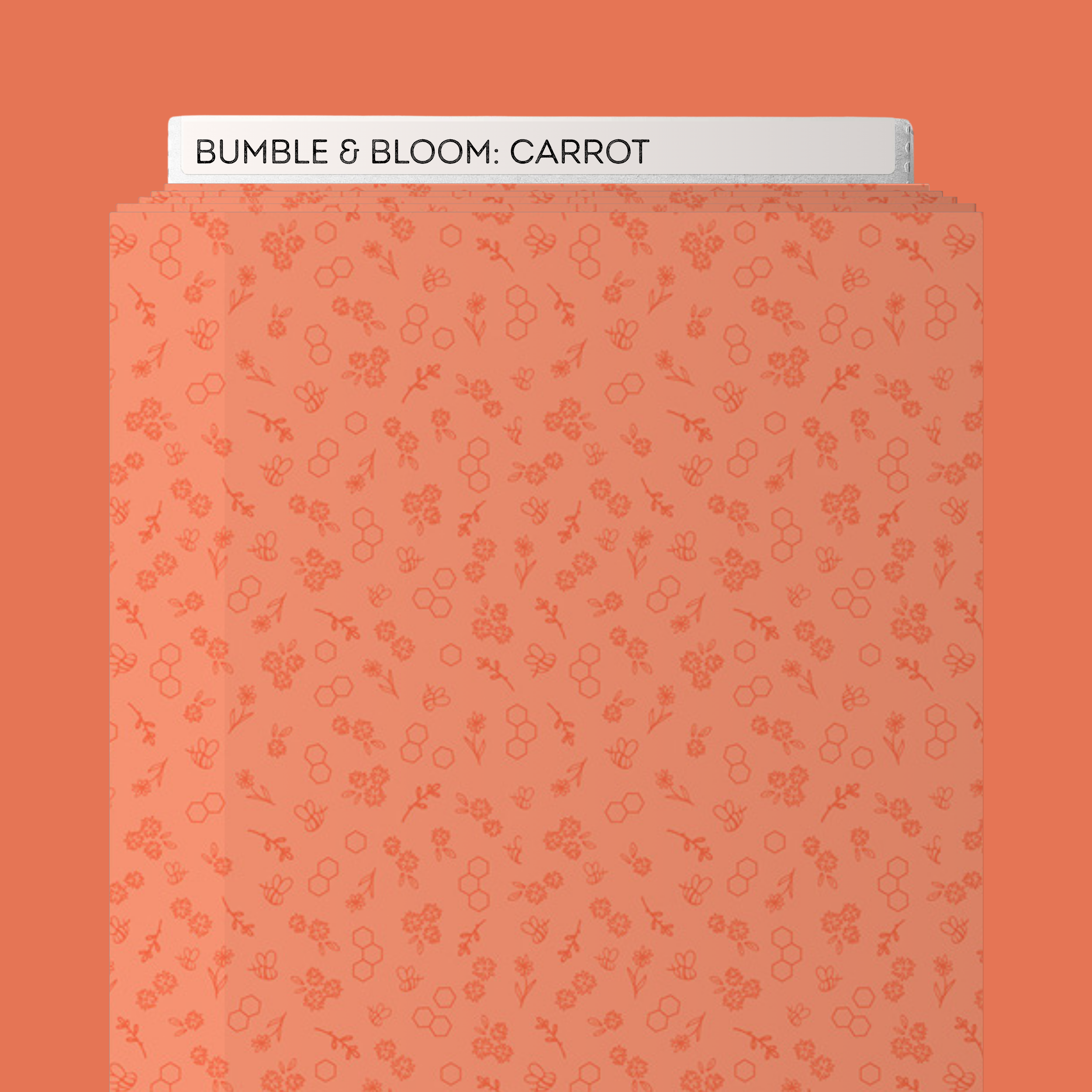Carrot - Bumble & Bloom - Art Gallery Fabric - Quilting Fabric by the Yard