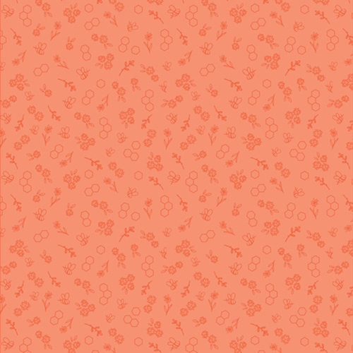 Carrot - Bumble & Bloom - Art Gallery Fabric - Quilting Fabric by the Yard