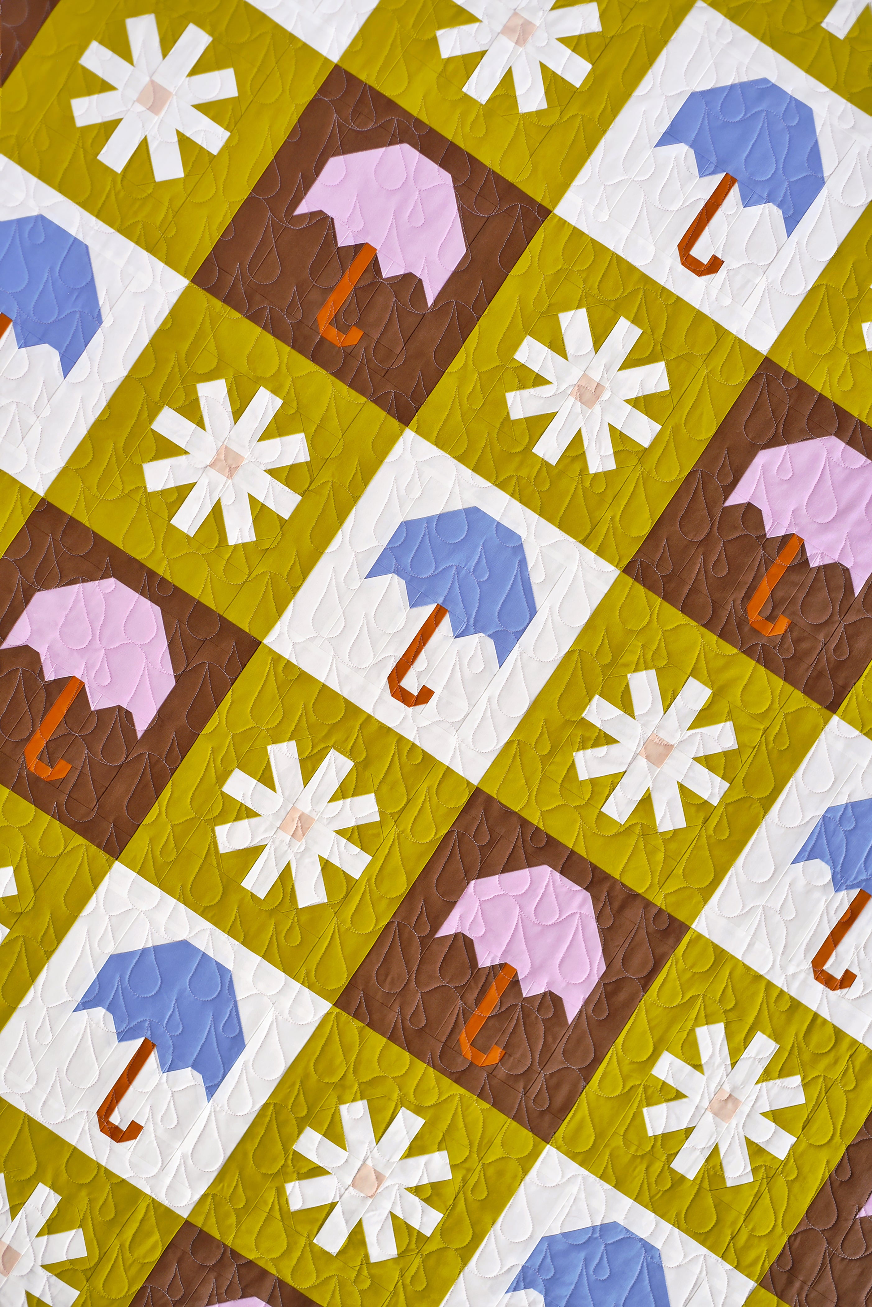 Chance of Rain Quilt Pattern - Pen + Paper Patterns