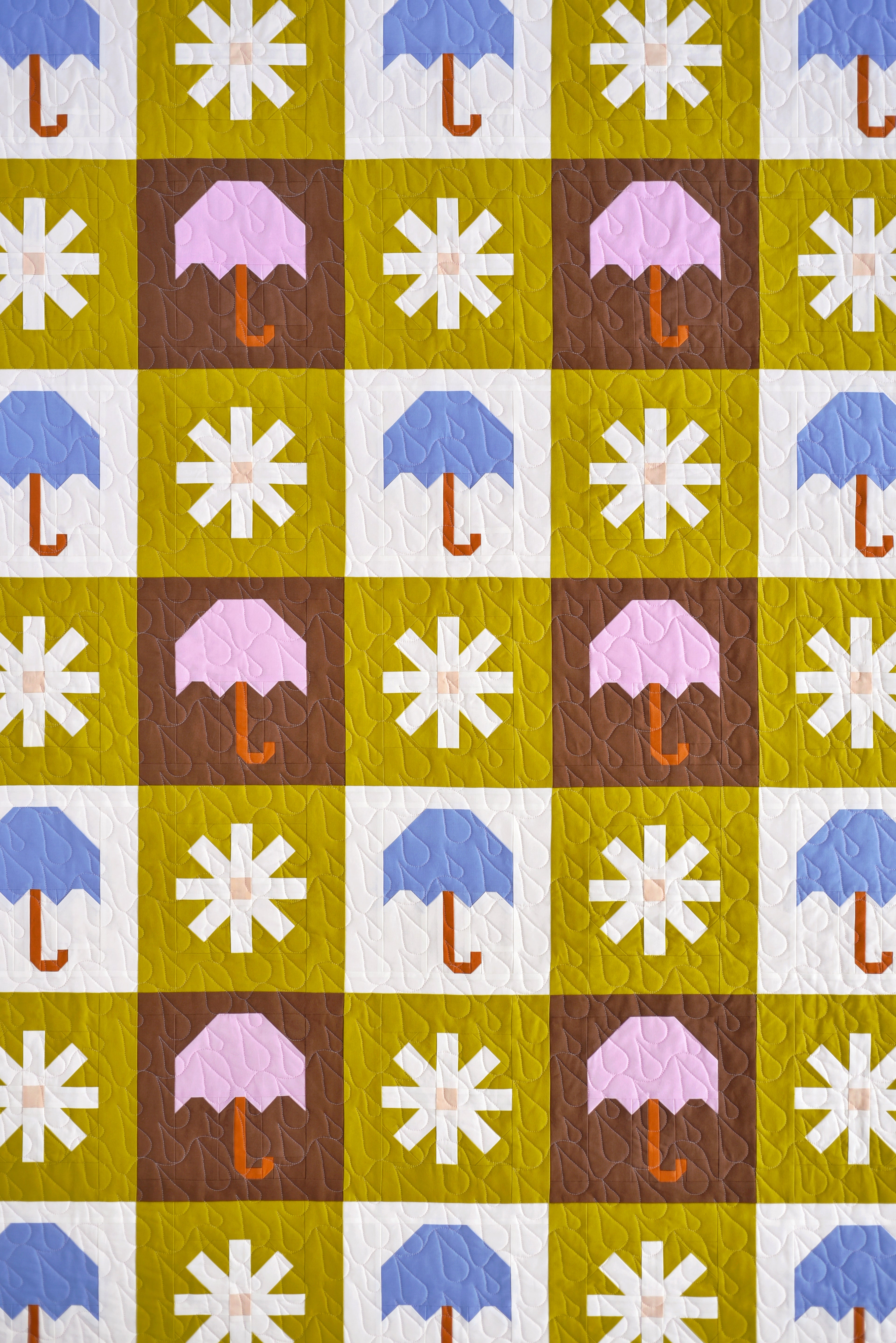 Chance of Rain Quilt Pattern - Pen + Paper Patterns