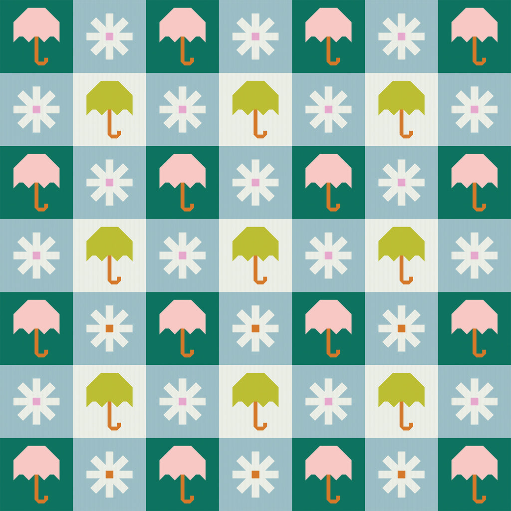 Chance of Rain Quilt Pattern - Pen + Paper Patterns