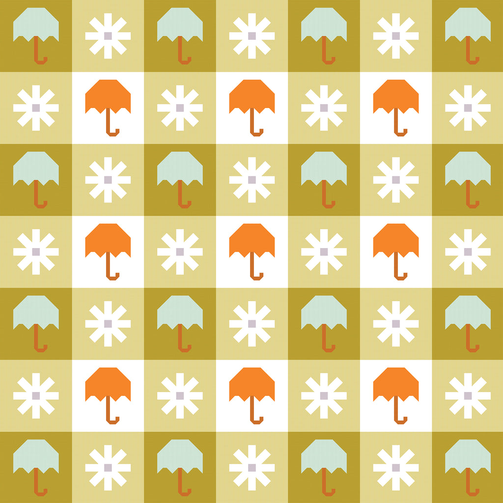Chance of Rain Quilt Pattern - Pen + Paper Patterns
