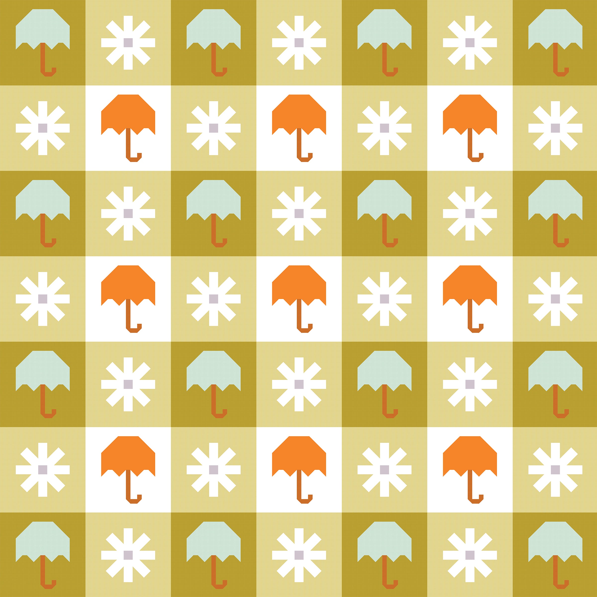 Chance of Rain Quilt Pattern - Pen + Paper Patterns