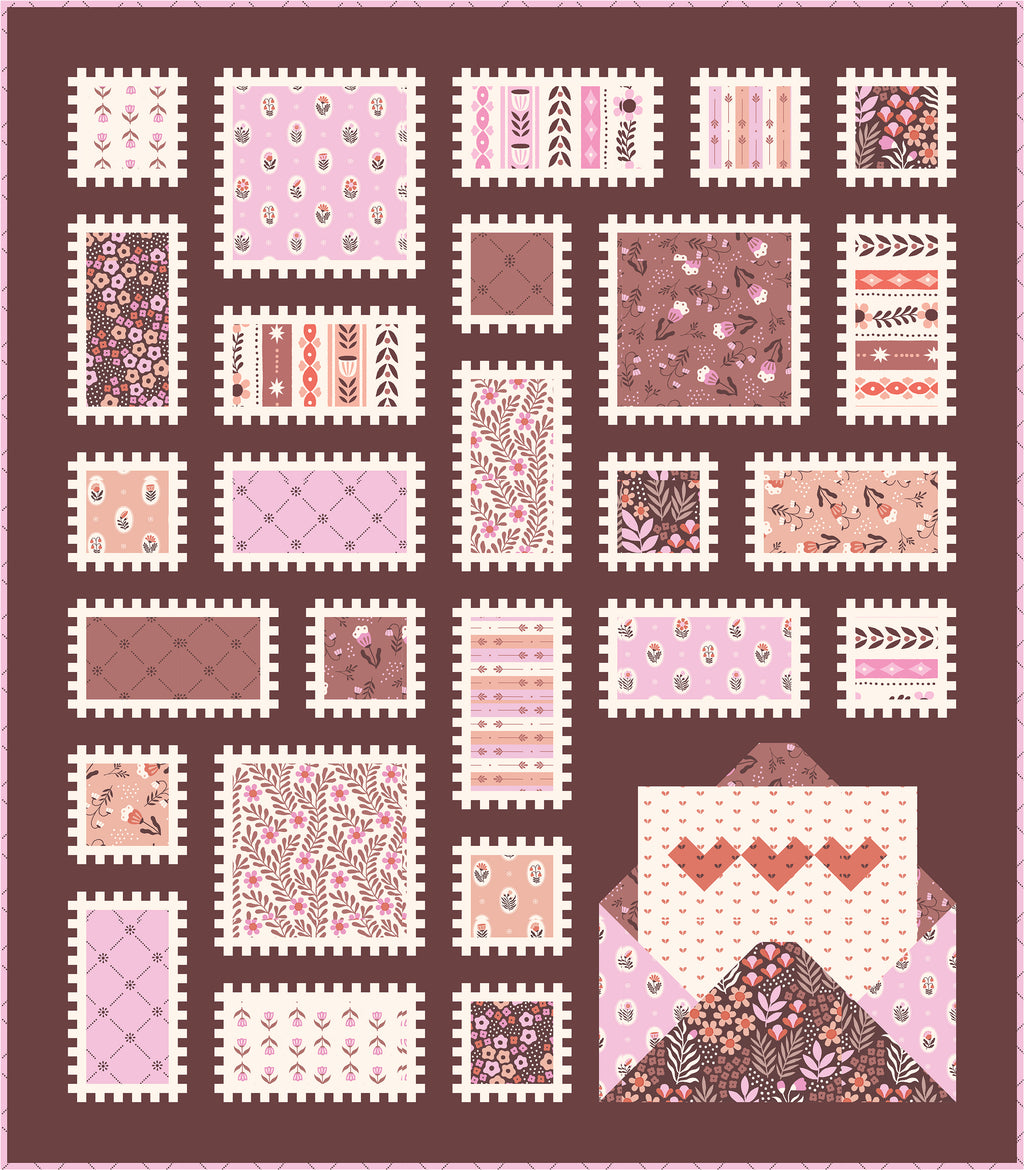 Happy Mail Quilt Pattern - Pen + Paper Patterns