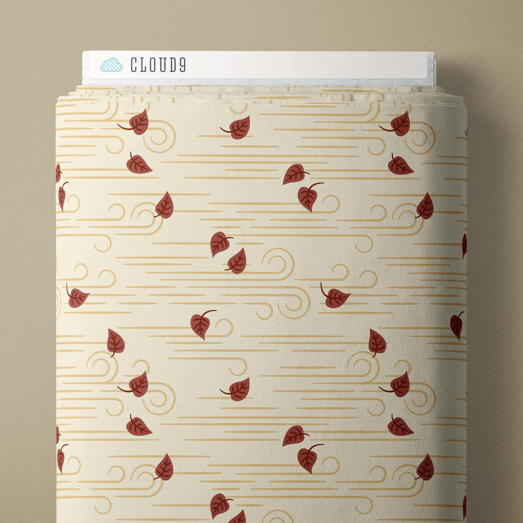 PRE-ORDER - Windswept in Ivory - Falling into Autumn - Cloud9 Fabric - Quilting Fabric by the Yard