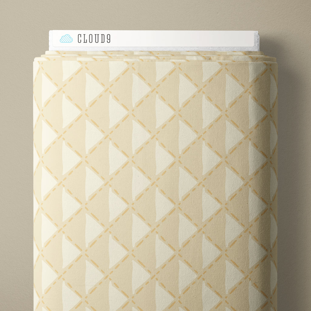 PRE-ORDER - Quilted Warmth in Cream - Falling into Autumn - Cloud9 Fabric - Quilting Fabric by the Yard