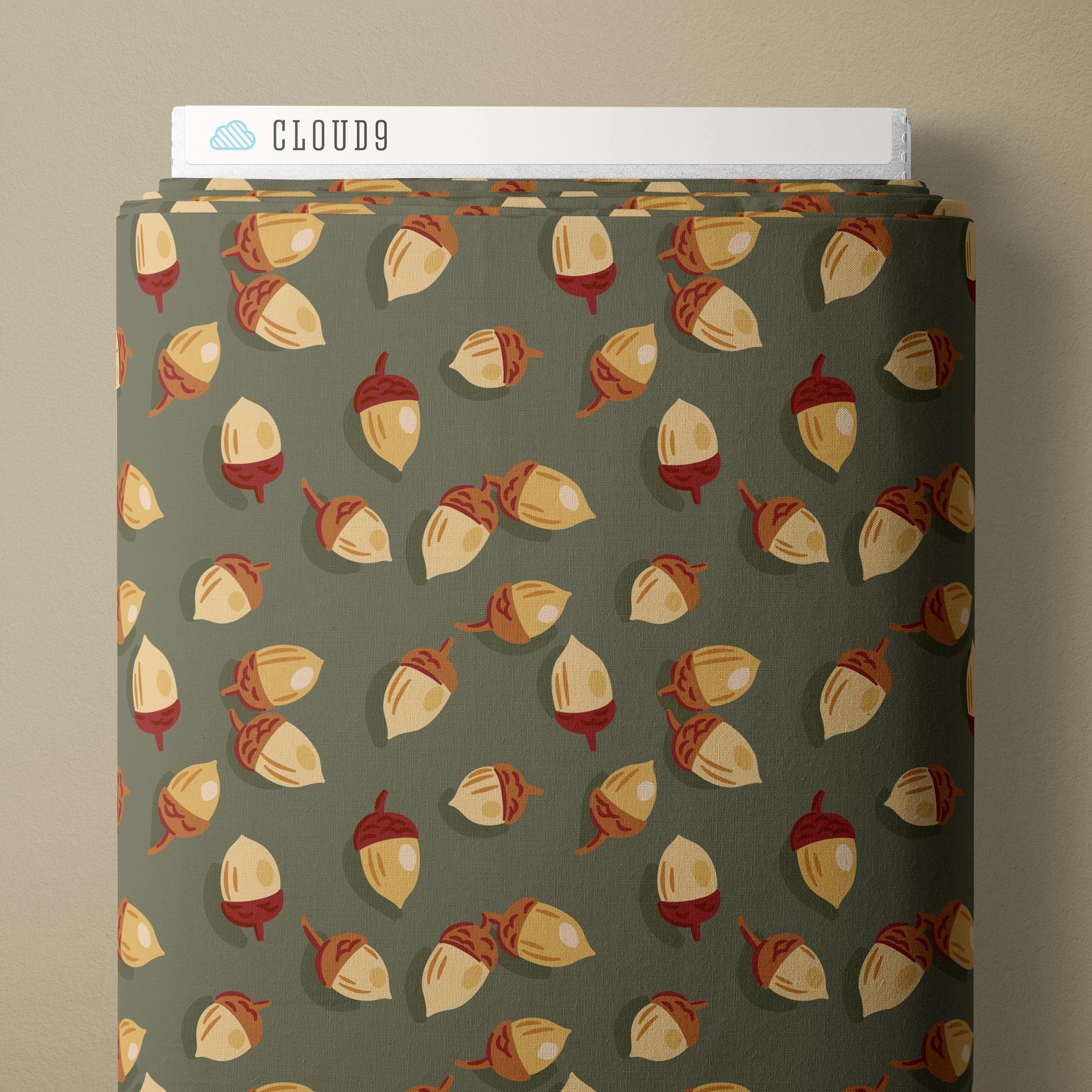 PRE-ORDER - Acorn Cache in Peat - Falling into Autumn - Cloud9 Fabric - Quilting Fabric by the Yard (Copy) (Copy) (Copy)
