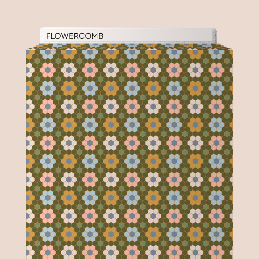 Flowercomb - Summer Homestead - Art Gallery Fabric - Quilting Fabric by the Yard