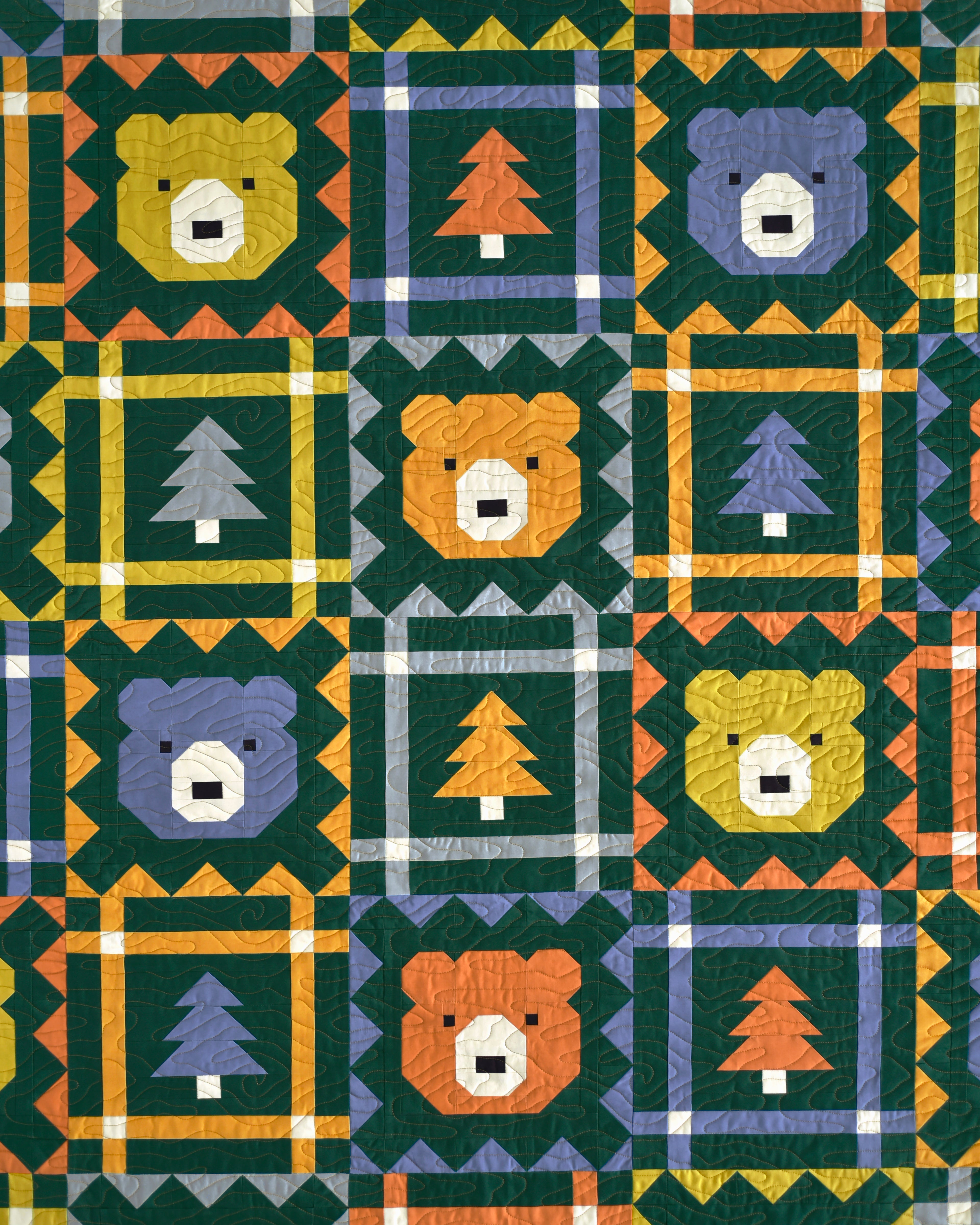 Grizzly Grove Quilt Pattern - Pen + Paper Patterns
