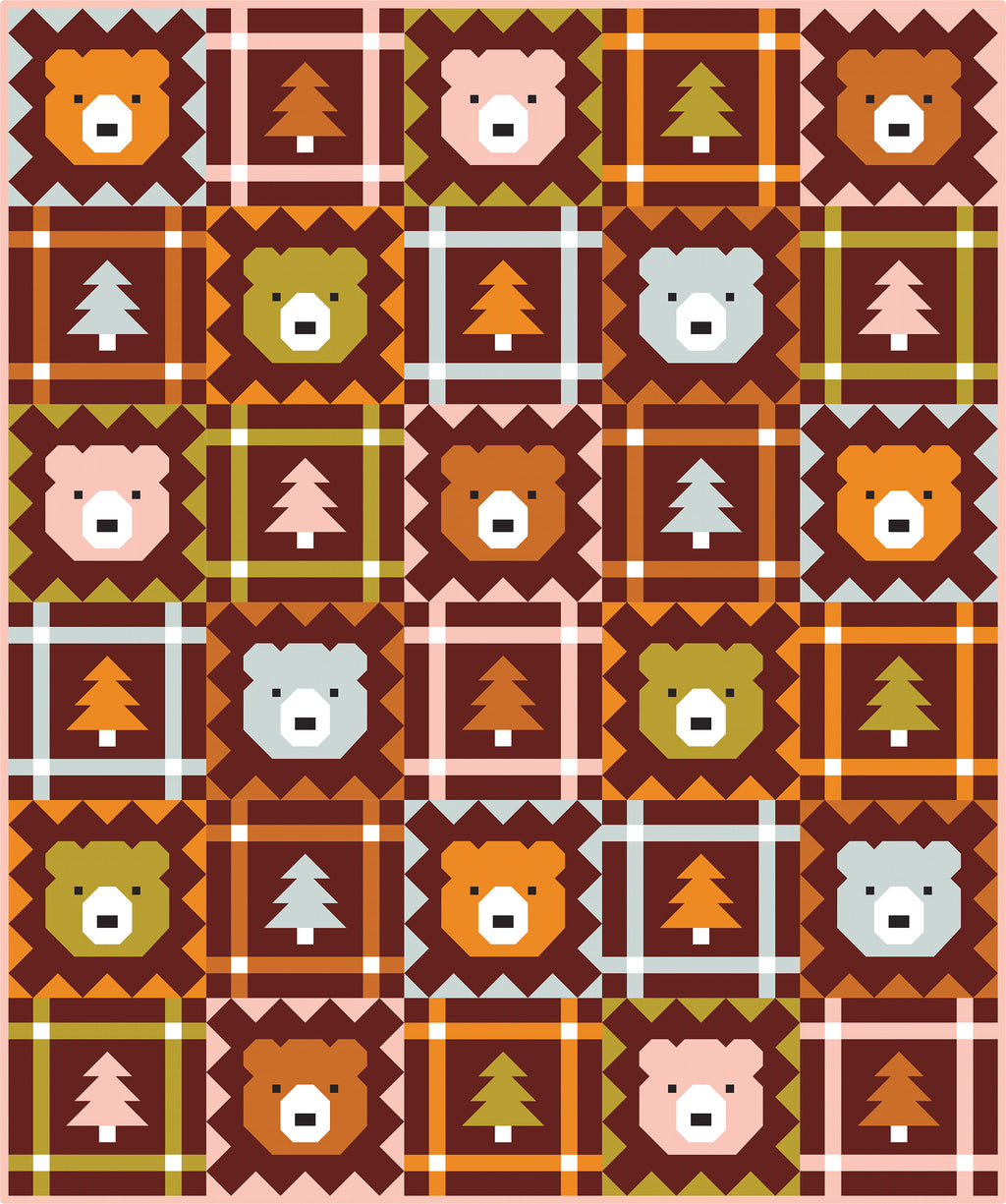 Grizzly Grove Quilt Pattern - Pen + Paper Patterns