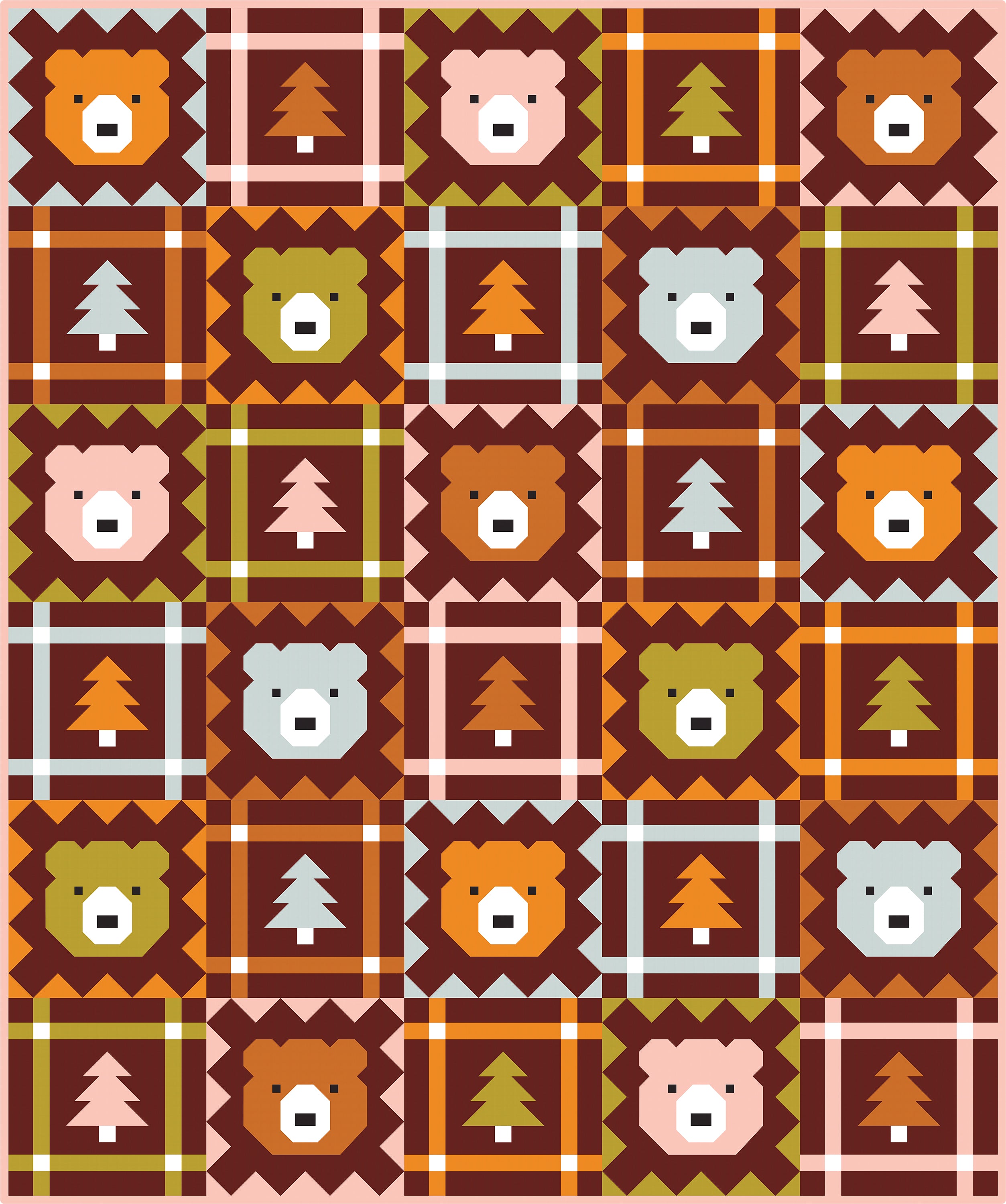 Grizzly Grove Quilt Pattern - Pen + Paper Patterns