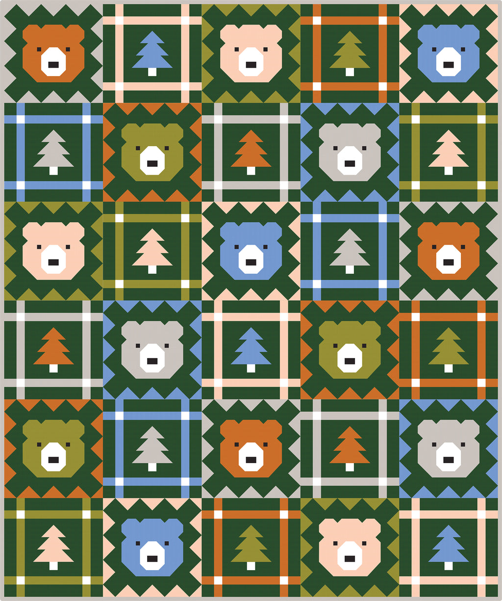 Grizzly Grove Quilt Pattern - Pen + Paper Patterns