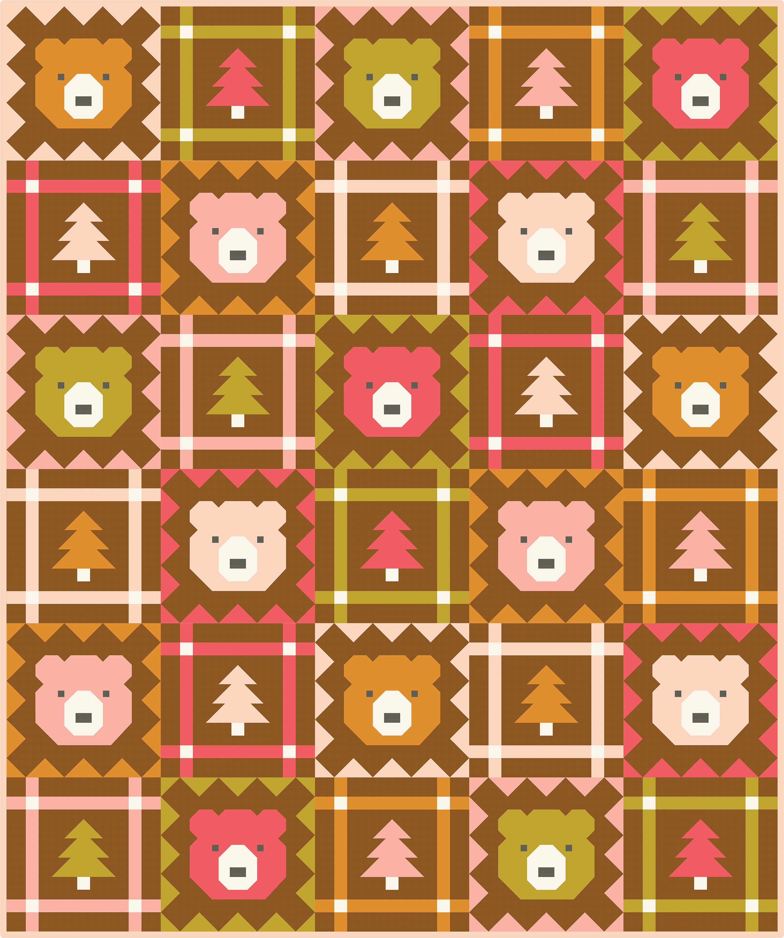 Grizzly Grove Quilt Pattern - Pen + Paper Patterns