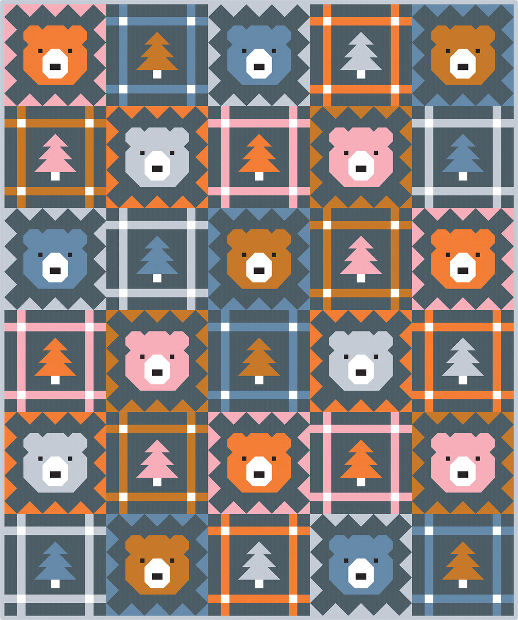 Grizzly Grove Quilt Pattern - Pen + Paper Patterns