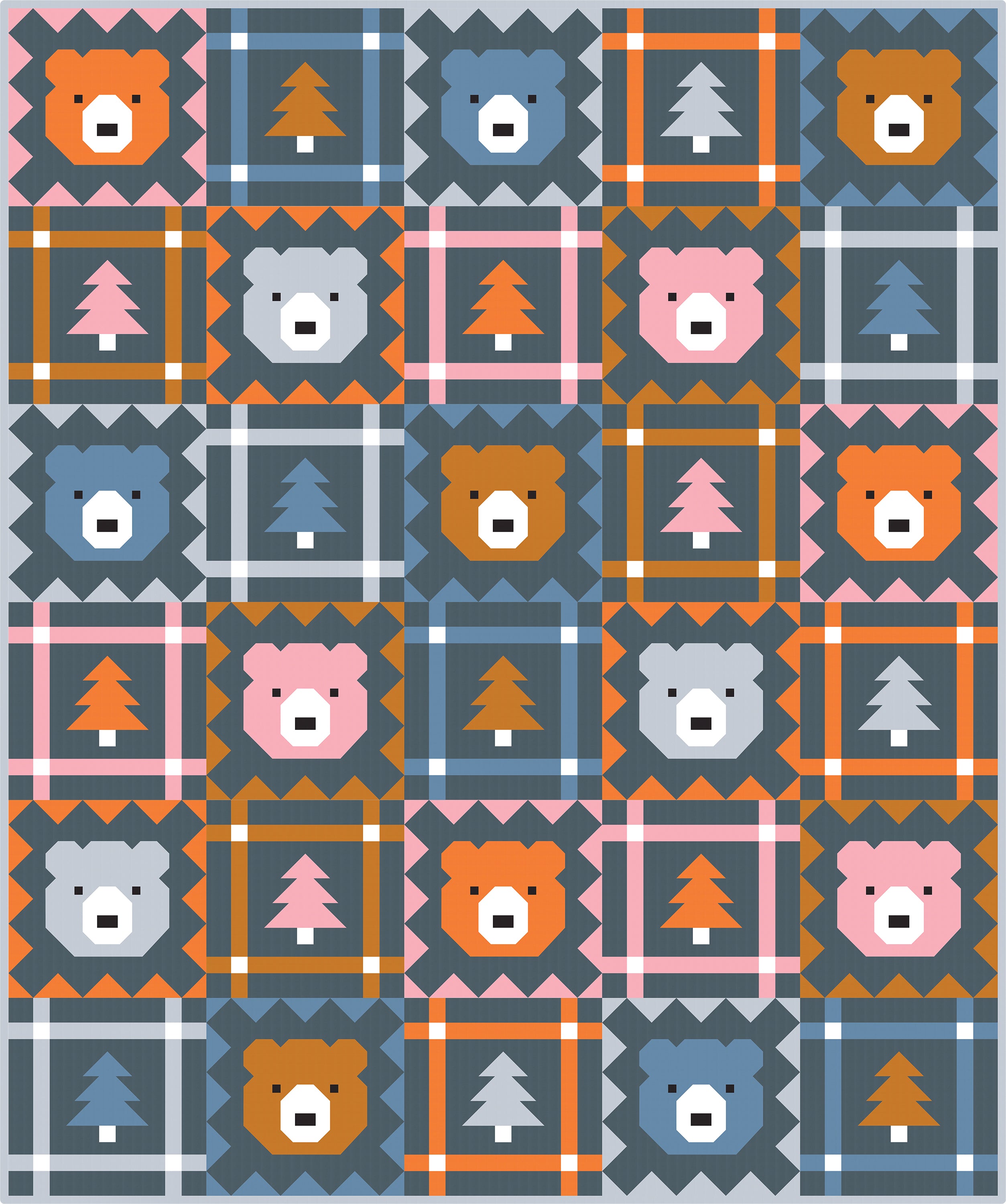 Grizzly Grove Quilt Pattern - Pen + Paper Patterns