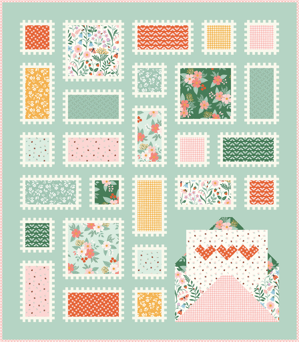 Happy Mail Quilt Pattern - Pen + Paper Patterns