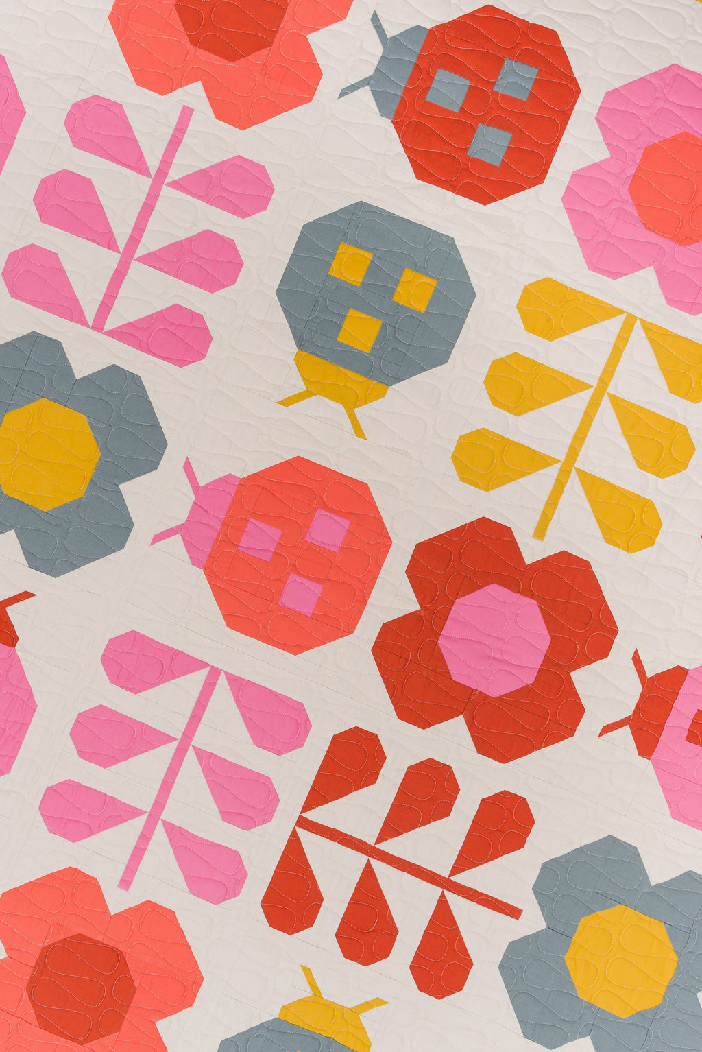 Hello Spring Quilt Pattern - Pen + Paper Patterns