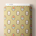 PRE-ORDER - Girls in the Garden in Olive - It was the 70's - Cloud9 Fabric - Quilting Fabric by the Yard