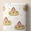 PRE-ORDER - In the Flock in Olive - It was the 70's - Cloud9 Fabric - Quilting Fabric by the Yard
