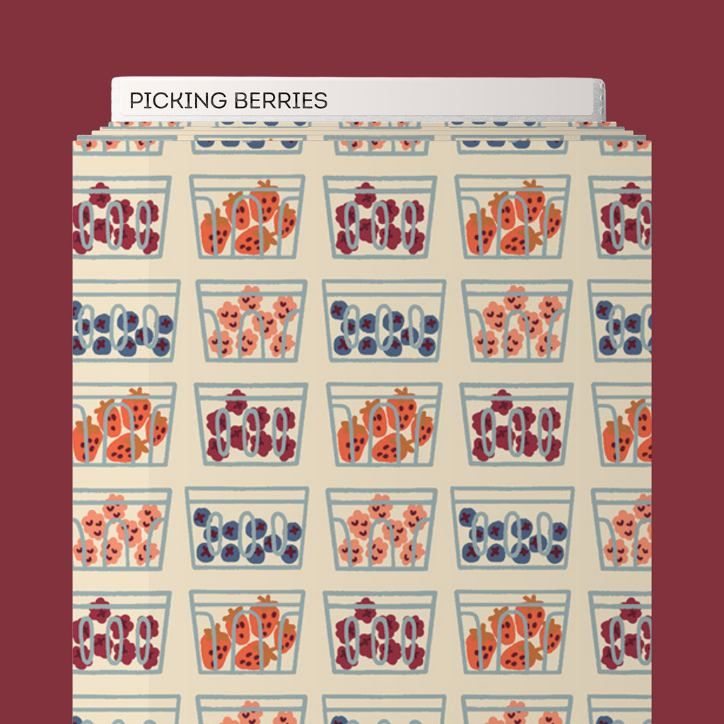 Picking Berries - Summer Homestead - Art Gallery Fabric