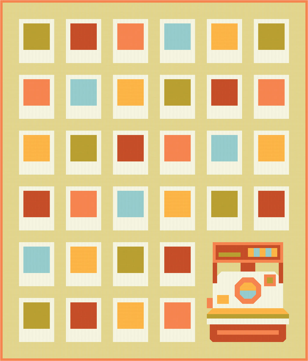 Snap Happy Quilt Pattern - Pen + Paper Patterns - Modern Quilt Design
