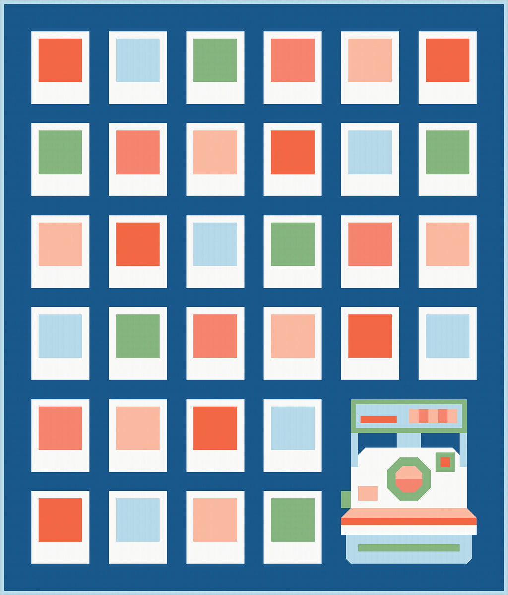 Snap Happy Quilt Pattern - Pen + Paper Patterns - Modern Quilt Design