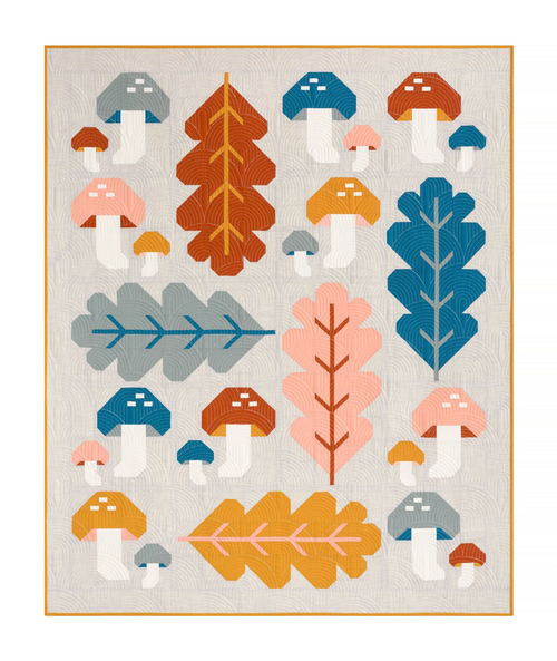 Forest Fungi Quilt Pattern - Pen + Paper Patterns