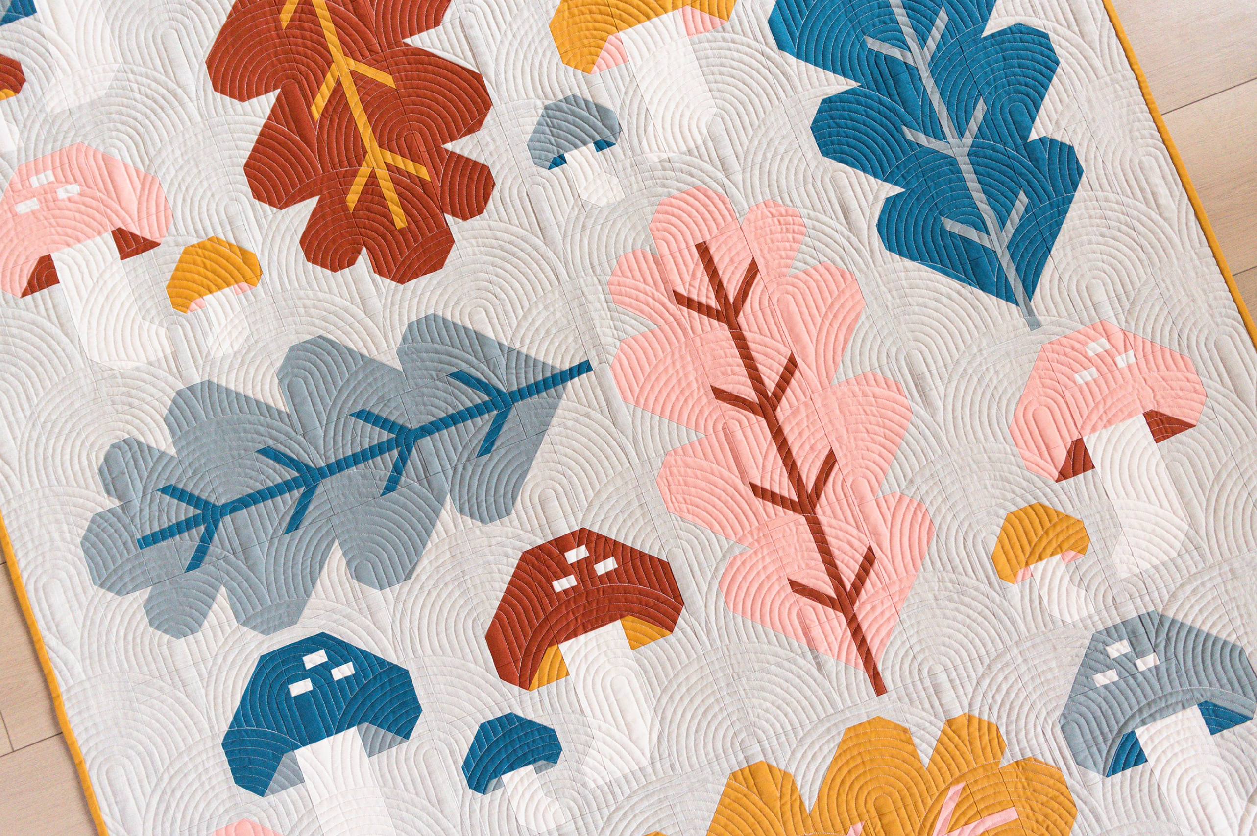 Forest Fungi Quilt Pattern - Pen + Paper Patterns