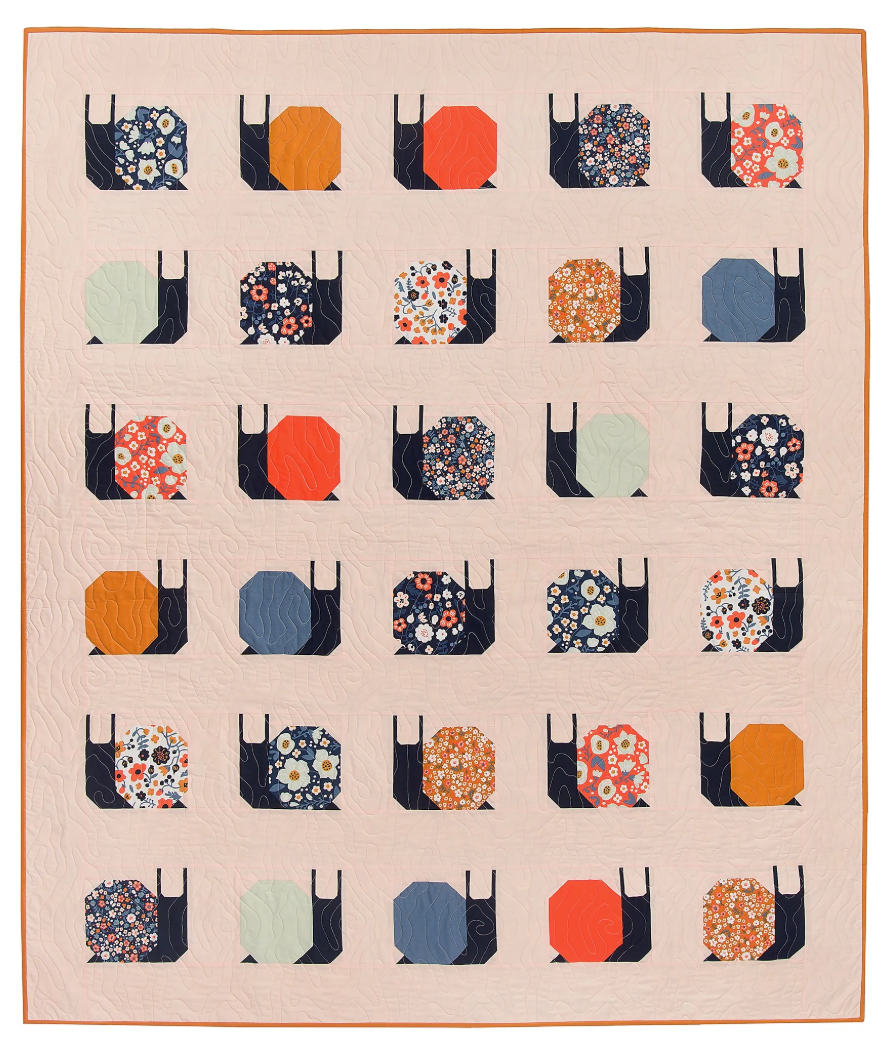 Garden Snails - Pen + Paper Patterns