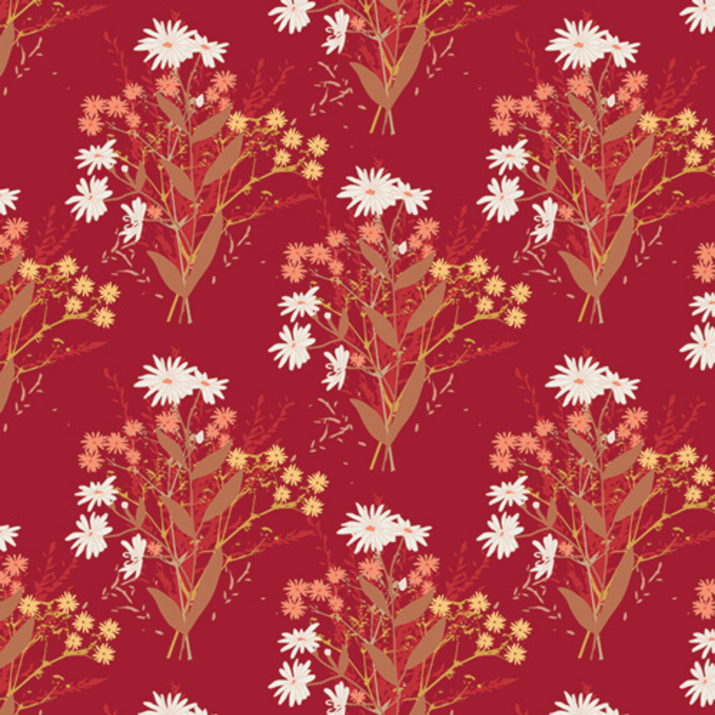 Summer's Bounty - Summer Homestead - Art Gallery Fabric - Quilting Fabric by the Yard