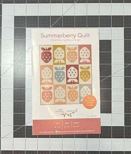 Summerberry Quilt Kit - Includes binding fabric + Pattern - Summerberry pattern by Art Gallery Fabrics