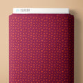 PRE-ORDER - Super Stars in Plum - Touchdowns & Tailwags - Cloud9 Fabric - Quilting Fabric by the Yard