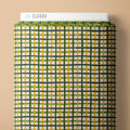 PRE-ORDER - Pep Rally Plaid in Green/Gold - Touchdowns & Tailwags - Cloud9 Fabric - Quilting Fabric by the Yard
